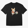 Cute Corgi Soccer Striker - 2026 World Cup Orange Jersey Classic T-Shirt Celebrate Soccer Greatness during FIFA World Cup 2026 Group Stage Featuring Cristiano Ronaldo, France Energy, Champion Mindset, Group Stage Buzz, Knockout Tension and