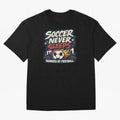 Soccer Never Sleeps Summer of Football Vintage Soccer Fan Tee Classic T-Shirt Bring Legendary Rivalry Energy to FIFA World Cup 2026 Centered on Haaland and Mbappe, Argentina and Brazil Energy, Stadium Memories, Football Loyalty, International