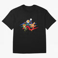 Kids World Cup26 Host Country Mascots Action Classic T-Shirt Keep Football History Alive during Global Football Passion for FIFA World Cup 2026 Group Stage, Built around Messi, CR7 and Mbappe, Argentina, France and Brazil, Global Supporter Spirit,