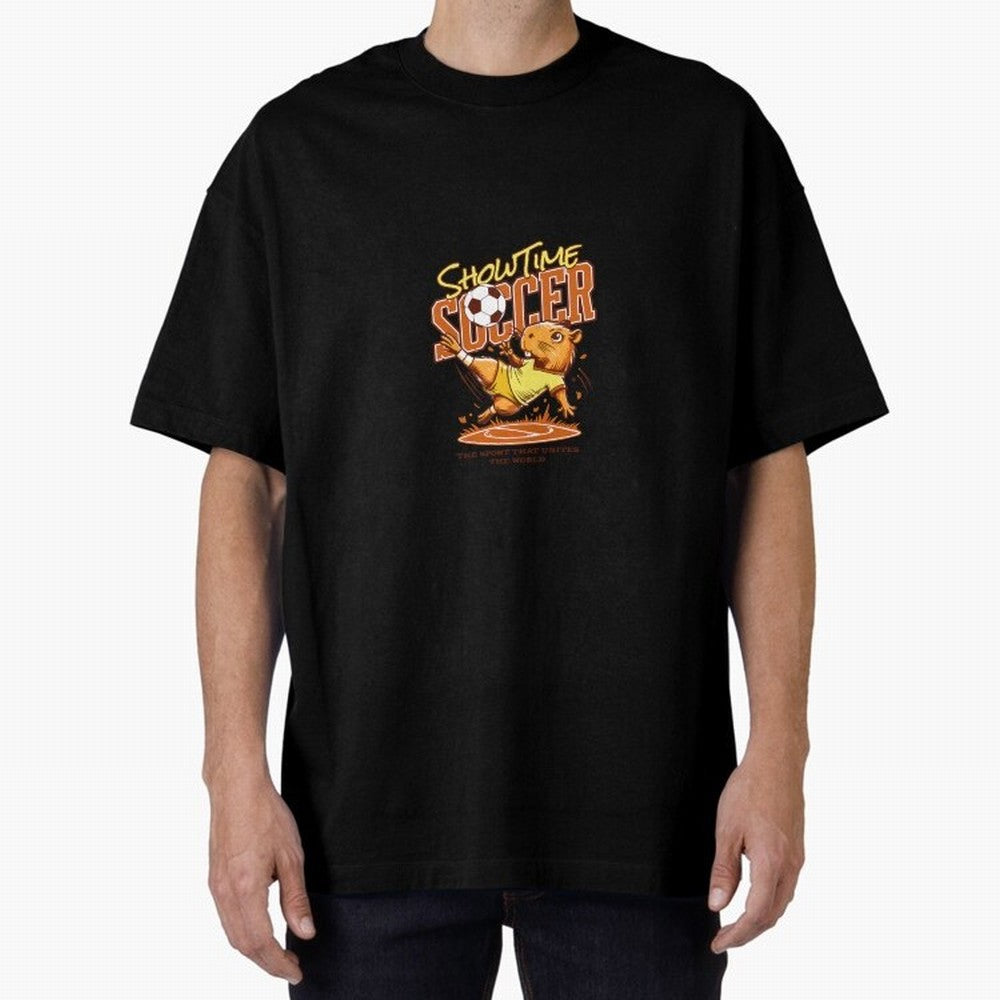 Capybara Playing Soccer Football Yellow Vibes Classic T-Shirt Bring Champion Energy into FIFA World Cup 2026 Group Stage Inspired by Haaland, Brazil, Portugal and Argentina Energy, Global Supporter Spirit, Legendary Goals, National Colors and
