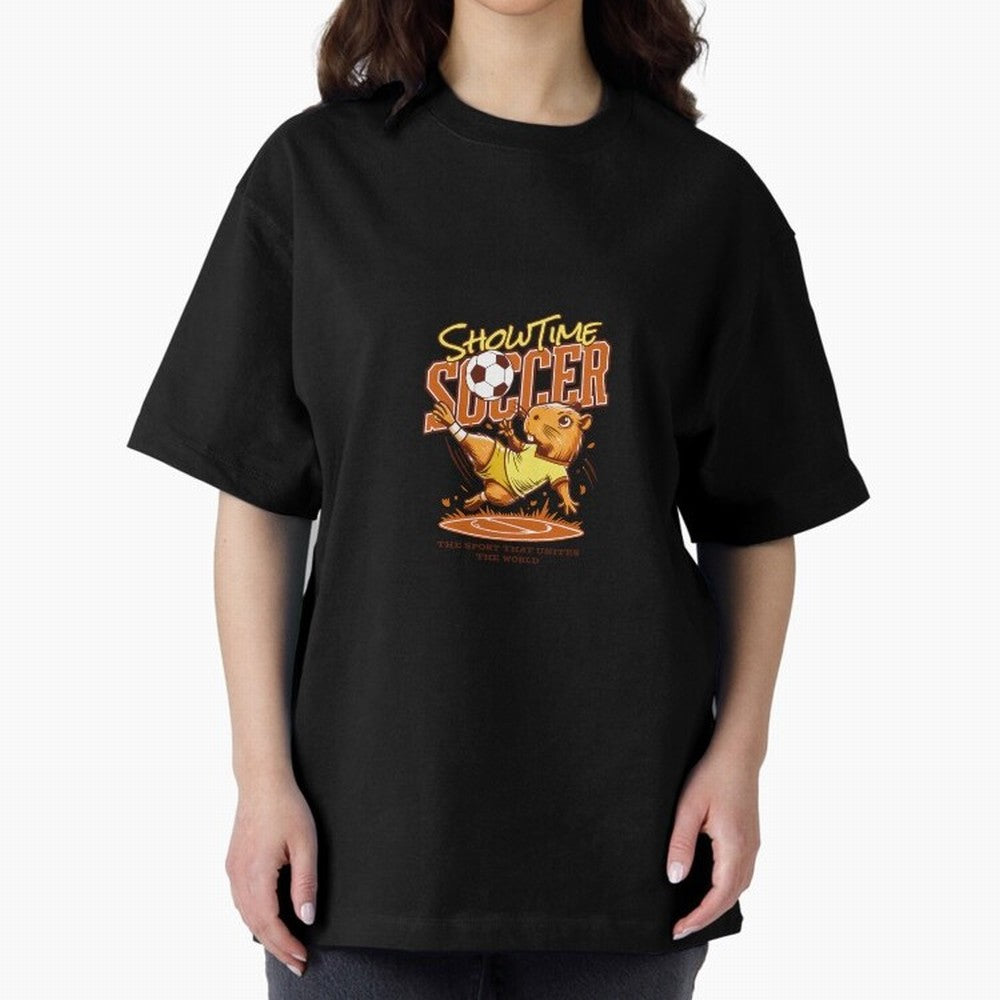 Capybara Playing Soccer Football Yellow Vibes Classic T-Shirt Bring Champion Energy into FIFA World Cup 2026 Group Stage Inspired by Haaland, Brazil, Portugal and Argentina Energy, Global Supporter Spirit, Legendary Goals, National Colors and