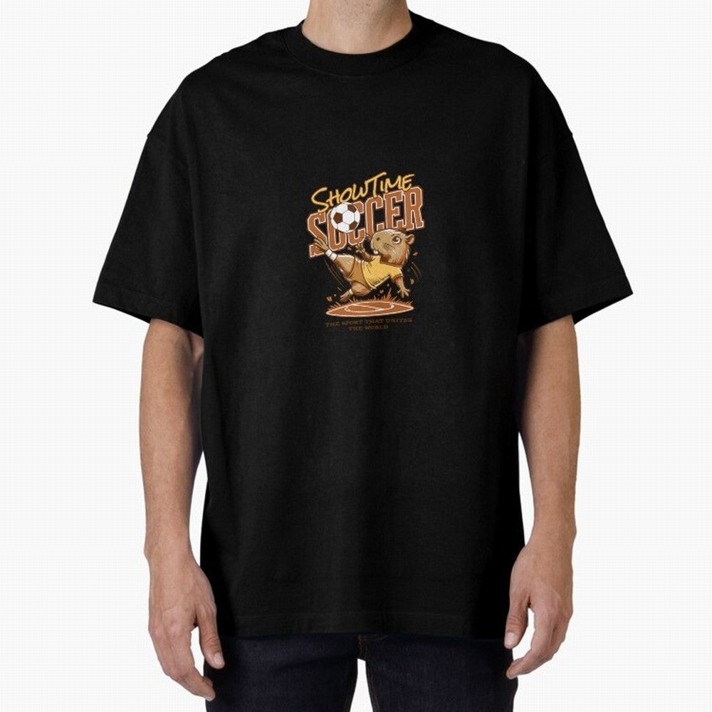 Capybara Playing Soccer Football Vibes Classic T-Shirt Support the Legends of FIFA World Cup 2026 USA Canada Mexico Inspired by Messi, Neymar and Mbappe, Argentina, France and Brazil Energy, Football History, Final Match Energy, Crowd Noise and