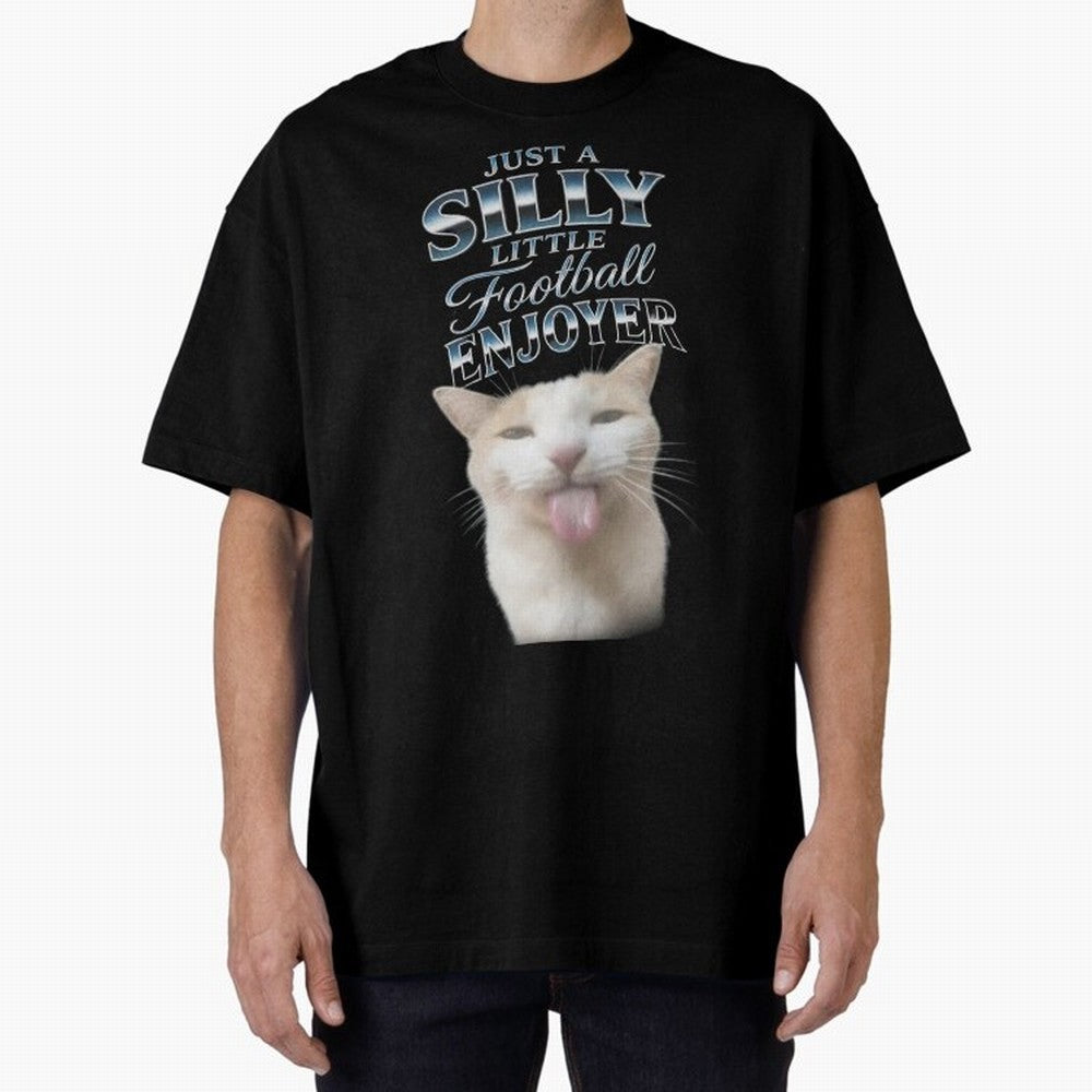 Just A Silly Football Enjoyer World Cup 2026 USA Meme Soccer Classic T-Shirt Relive the Noise and Pride of FIFA World Cup 2026 USA Canada Mexico Capturing Messi, Neymar and Mbappe, Portugal, Spain and Germany Energy, Match Day Excitement, Supporter