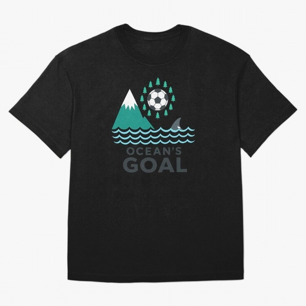 Ocean's Goal Classic T-Shirt Join the Global Buzz around FIFA World Cup 2026 Group Stage Made for Messi and Cristiano Ronaldo, Brazil Energy, Stadium Chants, National Pride, Trophy Dreams and Unforgettable Football Memories; Made for Die Hard