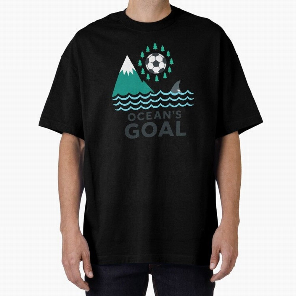 Ocean's Goal Classic T-Shirt Join the Global Buzz around FIFA World Cup 2026 Group Stage Made for Messi and Cristiano Ronaldo, Brazil Energy, Stadium Chants, National Pride, Trophy Dreams and Unforgettable Football Memories; Made for Die Hard