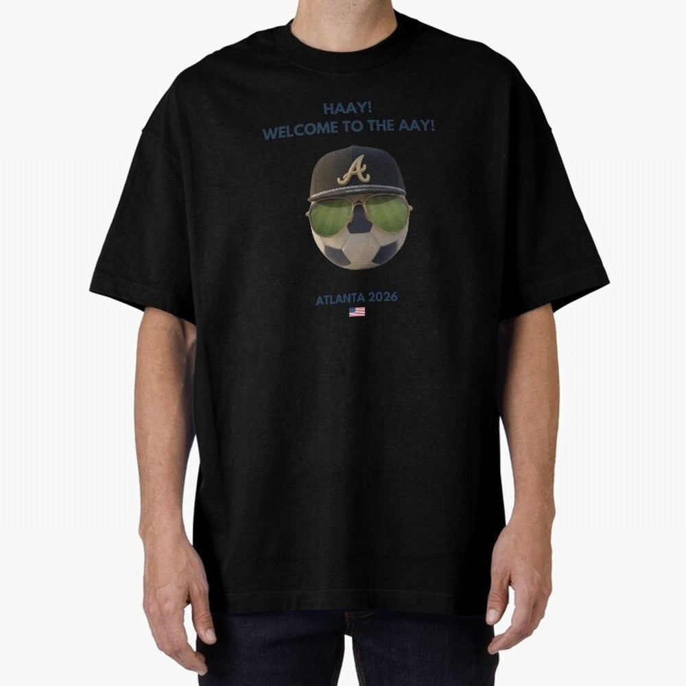 WC26 Hosting City: Atlanta | Fun and Smart Soccer Fan Gear Classic T-Shirt Join FIFA World Cup 2026 Group Stage Spirit, Driven by Portugal, Spain and Germany, Mbappe, Stadium Memories, Football Loyalty, International Chants and Championship