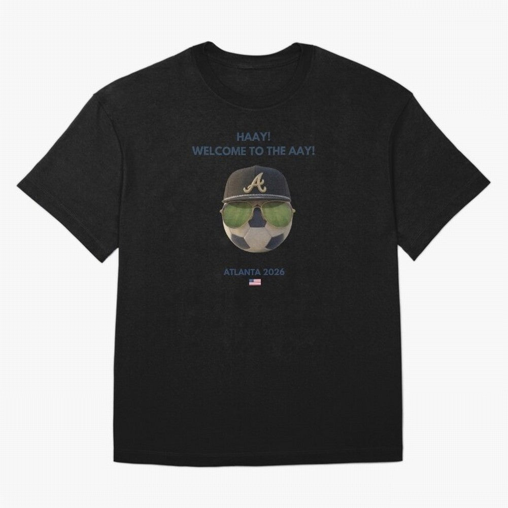 WC26 Hosting City: Atlanta | Fun and Smart Soccer Fan Gear Classic T-Shirt Join FIFA World Cup 2026 Group Stage Spirit, Driven by Portugal, Spain and Germany, Mbappe, Stadium Memories, Football Loyalty, International Chants and Championship