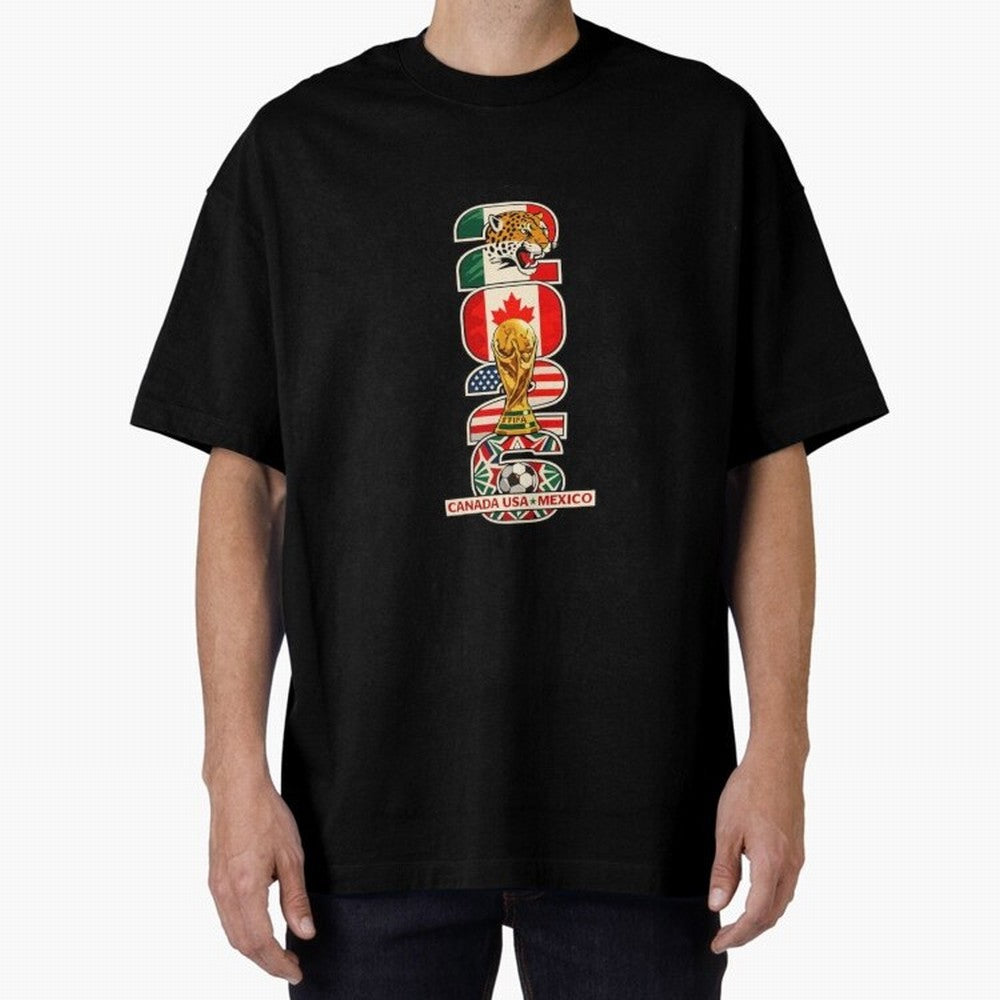 Vertical Host Nations Landmark Art Classic T-Shirt Show Your Stadium Side during Match Day Hype around FIFA World Cup 2026, Messi and Cristiano Ronaldo, Argentina, Football History, Final Match Energy, Crowd Noise and Once in a Lifetime Moments;