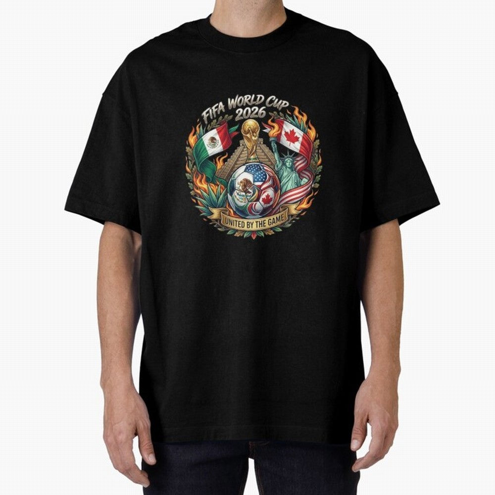 United By The Game 2026 Art Classic T-Shirt Represent the FIFA World Cup 2026 Group Stage Journey through Messi, CR7 and Mbappe Highlights, Germany Pride, Fan Favorite Moments, National Team Passion, Big Match Drama and Soccer History; Great for