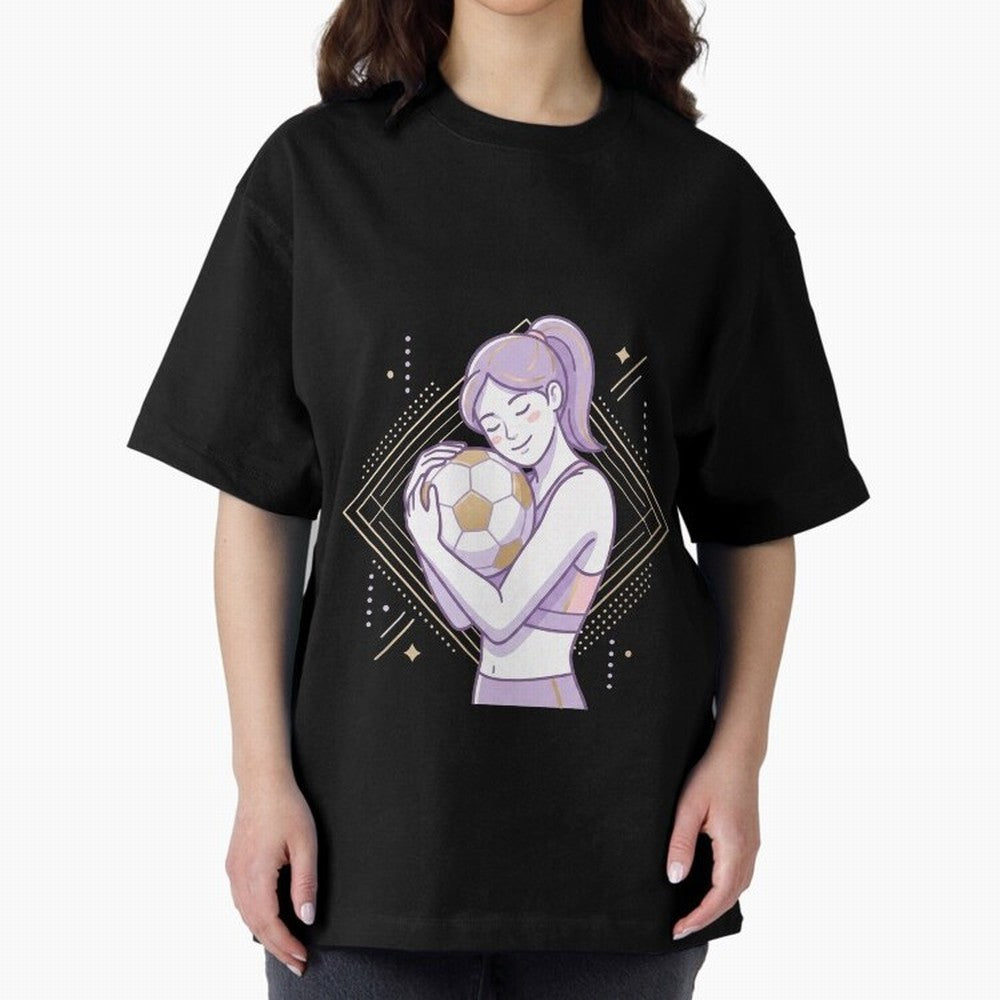 Emotional Soccer Girl Love for Football Classic T-Shirt Celebrate the Road through Match Day Hype around FIFA World Cup 2026 Group Stage, Messi, Neymar and Mbappe, Spain, Classic Soccer Heritage, Championship Pressure, Fan Loyalty and International