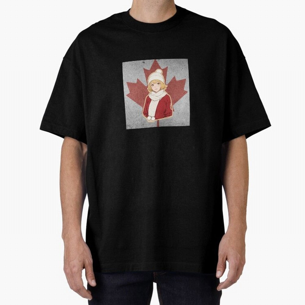 Canada Anime Football Fan Girl World Cup Edition Classic T-Shirt Represent Fans Who Live for FIFA World Cup 2026 Celebrating Haaland, France Energy, Stadium Memories, Football Loyalty, International Chants and Championship Tradition; Great for