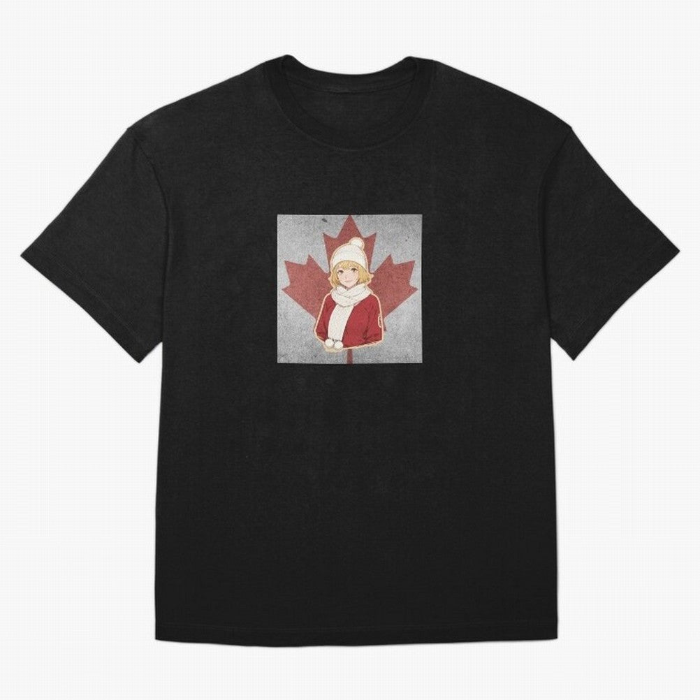 Canada Anime Football Fan Girl World Cup Edition Classic T-Shirt Represent Fans Who Live for FIFA World Cup 2026 Celebrating Haaland, France Energy, Stadium Memories, Football Loyalty, International Chants and Championship Tradition; Great for