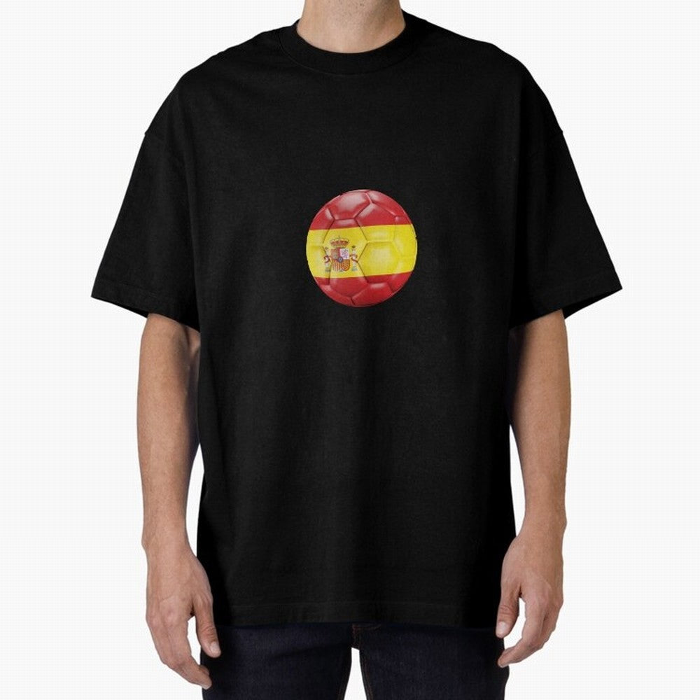 Spain Football Classic T-Shirt Cheer through Every Moment of Global Football Passion for FIFA World Cup 2026 USA Canada Mexico, Connected to Cristiano Ronaldo, England, France and Netherlands, Vintage Soccer Flavor, Modern Football Stars, National
