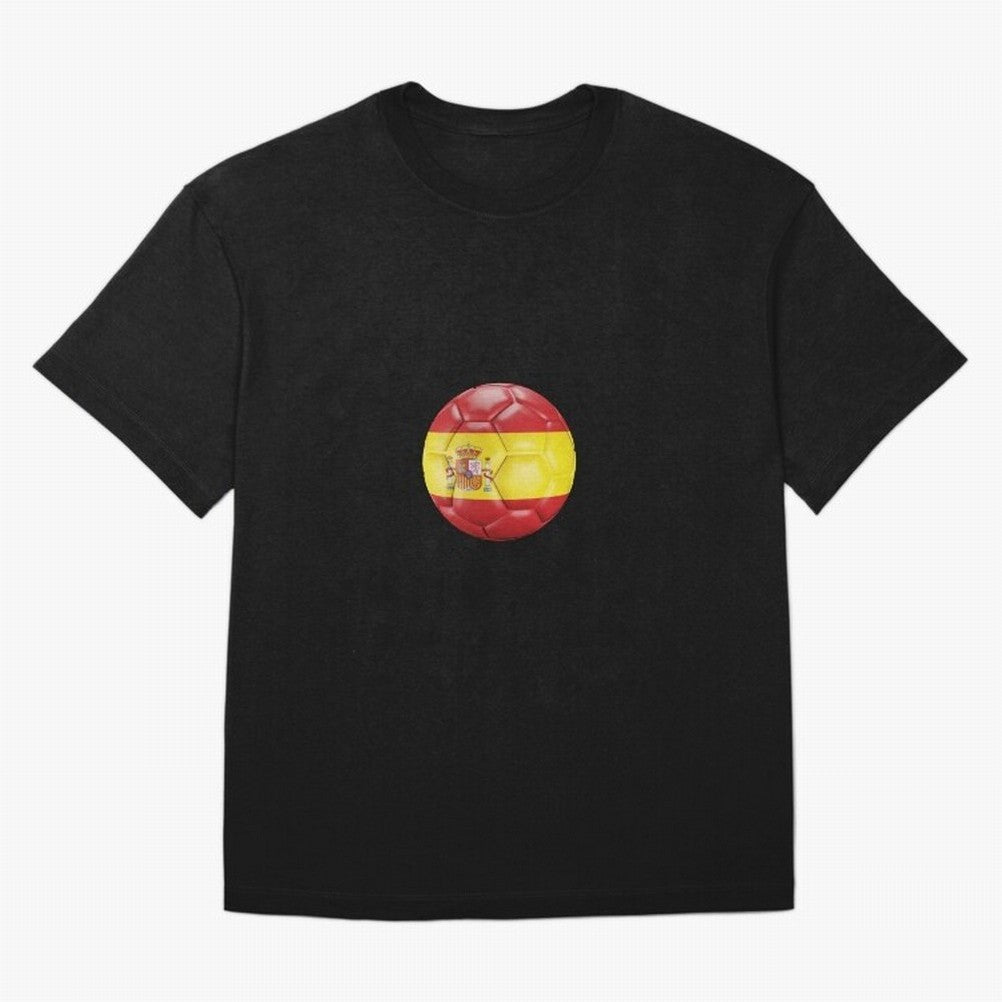 Spain Football Classic T-Shirt Cheer through Every Moment of Global Football Passion for FIFA World Cup 2026 USA Canada Mexico, Connected to Cristiano Ronaldo, England, France and Netherlands, Vintage Soccer Flavor, Modern Football Stars, National