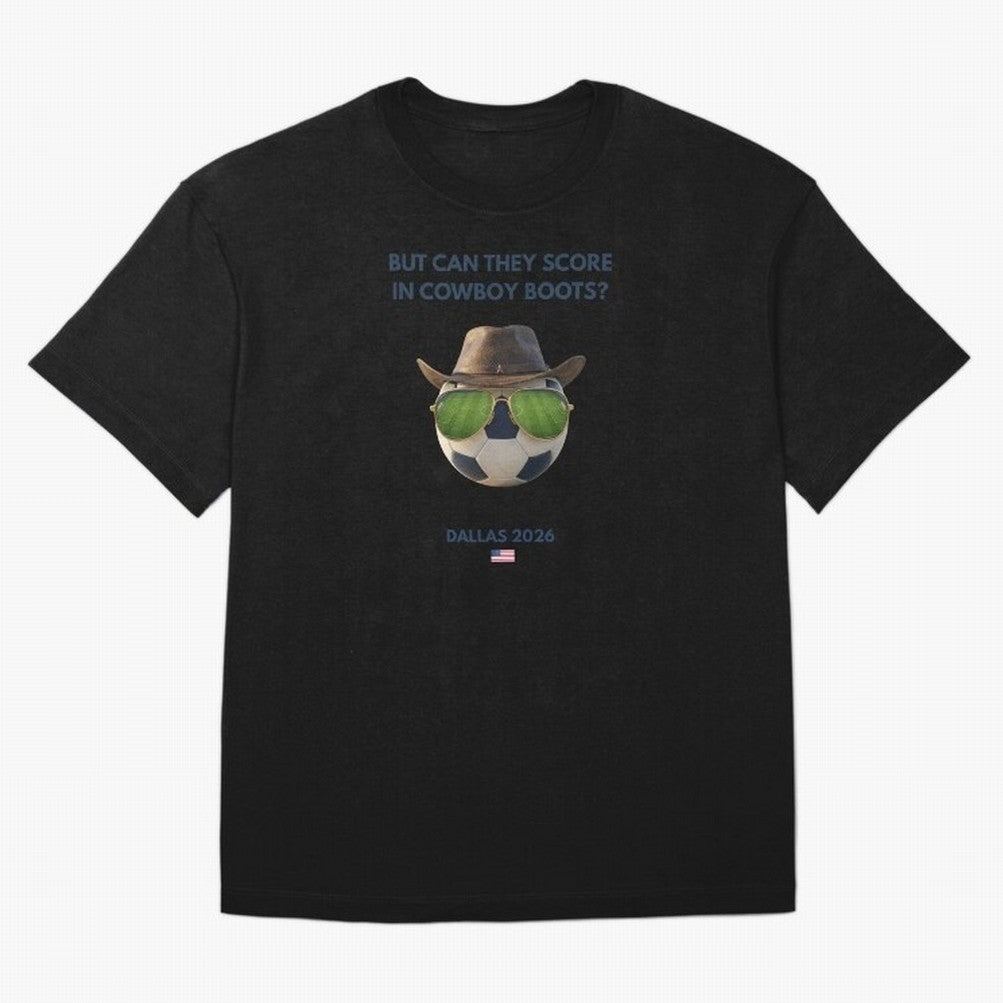 WC26 Hosting City: Dallas | Fun and Smart Soccer Fan Gear Classic T-Shirt Support the Legends of FIFA World Cup 2026 Group Stage for Fans of Messi and Cristiano Ronaldo and England, France and Netherlands, Bringing Supporter Pride, Iconic