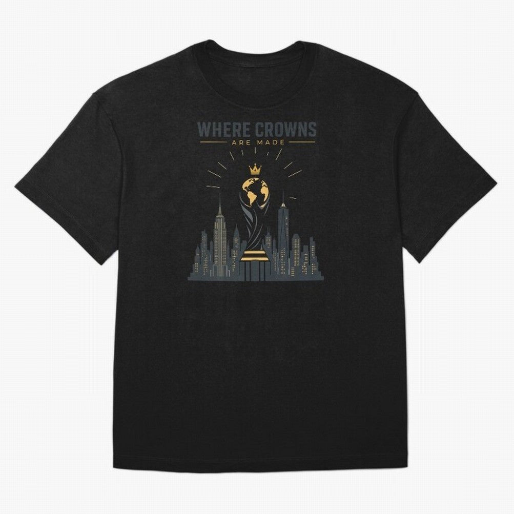 Where Crowns Are Made Classic T-Shirt Celebrate Soccer Greatness during FIFA World Cup 2026 Group Stage Spirit, Inspired by Netherlands, Neymar, Champion Mindset, Group Stage Buzz, Knockout Tension and Passionate Fan Culture; Perfect for Fans,