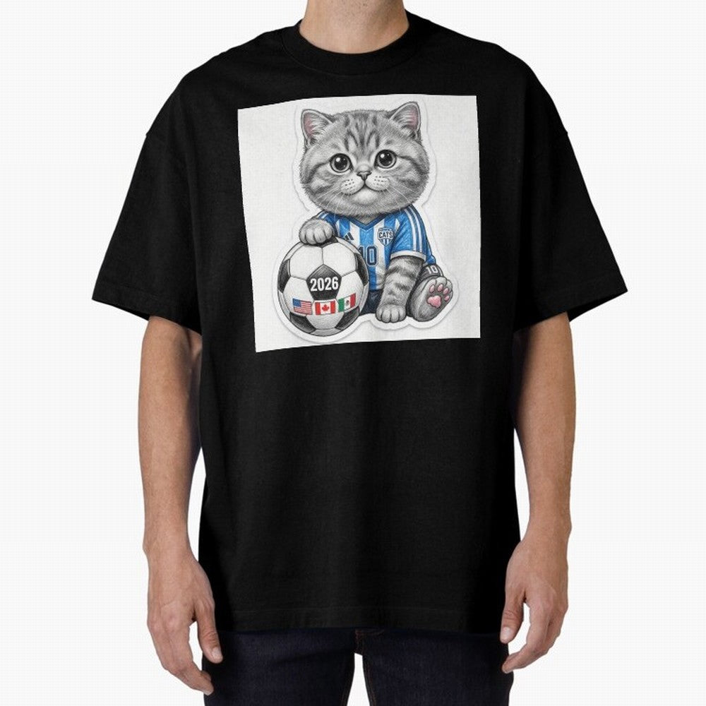 Cute Soccer Kitten #10 - FIFA 2026 World Cup Fan Art Classic T-Shirt Turn Every Weekend Toward the FIFA World Cup 2026 USA Canada Mexico Journey through Haaland and Mbappe Highlights, Spain Pride, Football Festival Excitement, Trophy Ambitions,