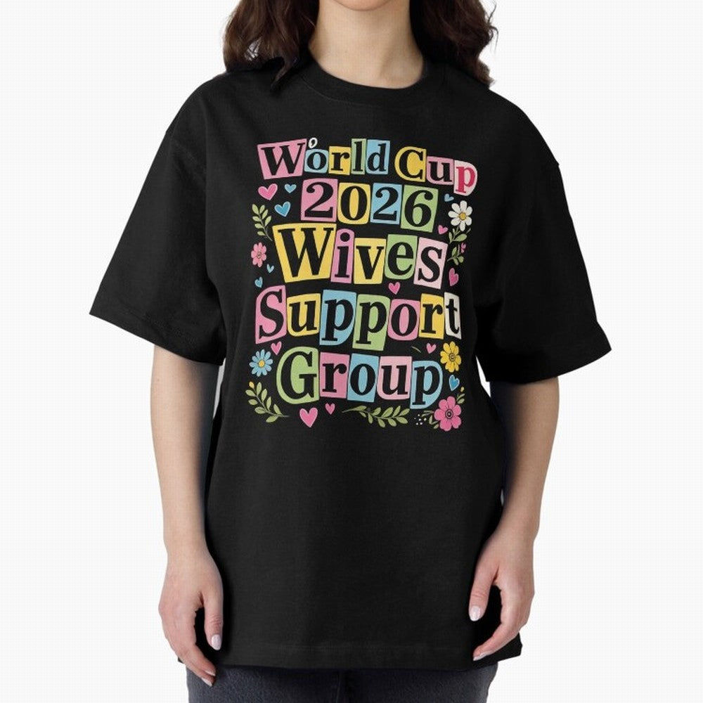 World Cup 2026 Wives Support Group Funny Soccer Meme USA Football Widow Humor Classic T-Shirt Discover Match Day Hype around FIFA World Cup 2026, Cristiano Ronaldo, Haaland and CR7, England, France and Netherlands, Football Festival Excitement,