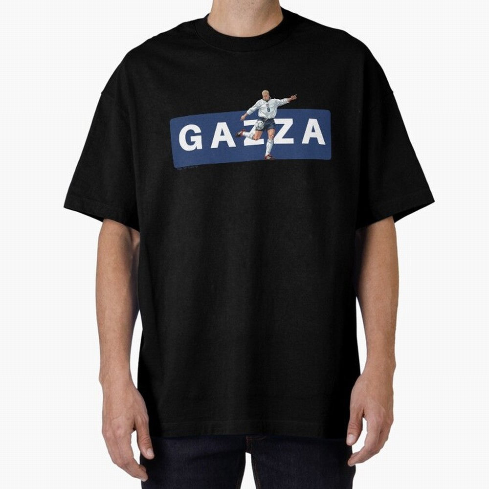 Gazza England Retro T-shirt Classic T-Shirt Remember the FIFA World Cup 2026 Journey through Neymar, Haaland and Cristiano Ronaldo Highlights, Brazil, Portugal and Argentina Pride, Match Day Excitement, Supporter Culture, Golden Goals and Global