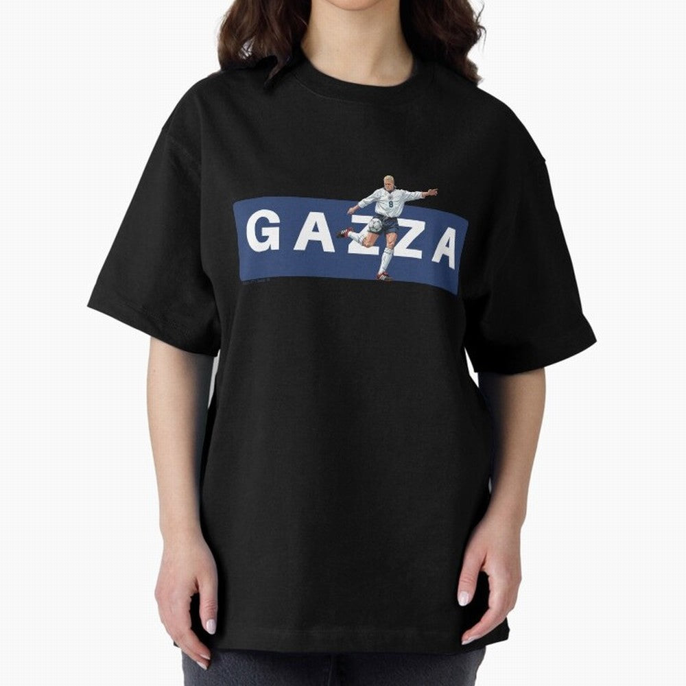 Gazza England Retro T-shirt Classic T-Shirt Remember the FIFA World Cup 2026 Journey through Neymar, Haaland and Cristiano Ronaldo Highlights, Brazil, Portugal and Argentina Pride, Match Day Excitement, Supporter Culture, Golden Goals and Global