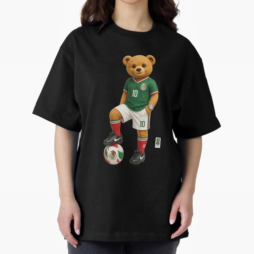Mexico Soccer Bear World Cup Teddy Bear Classic T-Shirt Honor Football Greatness during Match Day Hype around FIFA World Cup 2026, Haaland and Mbappe, Argentina and Brazil, Fan Favorite Moments, National Team Passion, Big Match Drama and Soccer