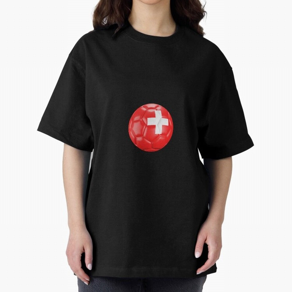 Switzerland Football Classic T-Shirt Refresh Global Football Passion for FIFA World Cup 2026 USA Canada Mexico, with Messi, Neymar and Mbappe, England, France and Netherlands, Match Day Excitement, Supporter Culture, Golden Goals and Global