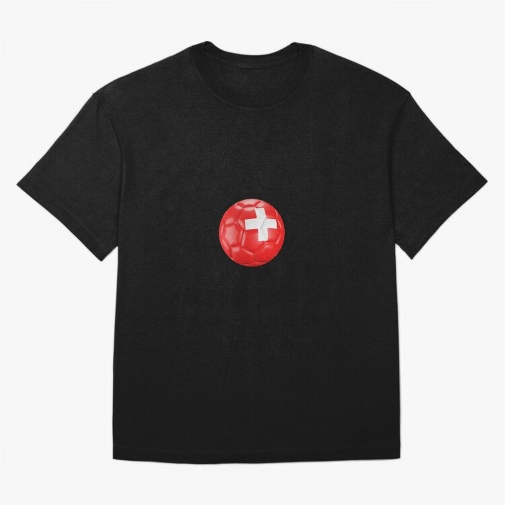 Switzerland Football Classic T-Shirt Refresh Global Football Passion for FIFA World Cup 2026 USA Canada Mexico, with Messi, Neymar and Mbappe, England, France and Netherlands, Match Day Excitement, Supporter Culture, Golden Goals and Global