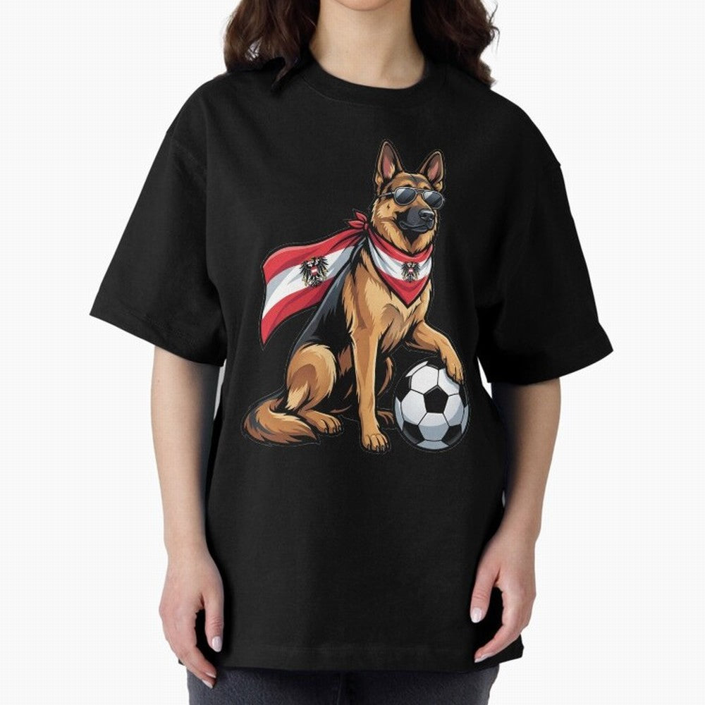Austrian football dog Classic T-Shirt Remember Iconic Moments from Global Football Passion for FIFA World Cup 2026 USA Canada Mexico, Celebrating Mbappe and Neymar, Portugal, Football Festival Excitement, Trophy Ambitions, Country Rivalries and