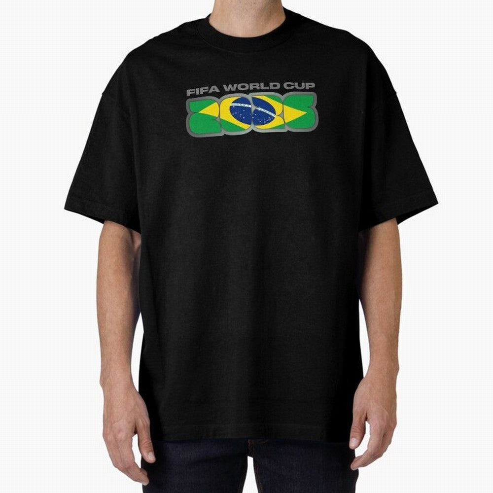 Brazil 2026 Joga Bonito Football Fan Classic T-Shirt Remember Global Football Passion for FIFA World Cup 2026 Group Stage, Centered on Messi and Cristiano Ronaldo, Germany, Championship Spirit, Famous Goals, Roaring Crowds and International