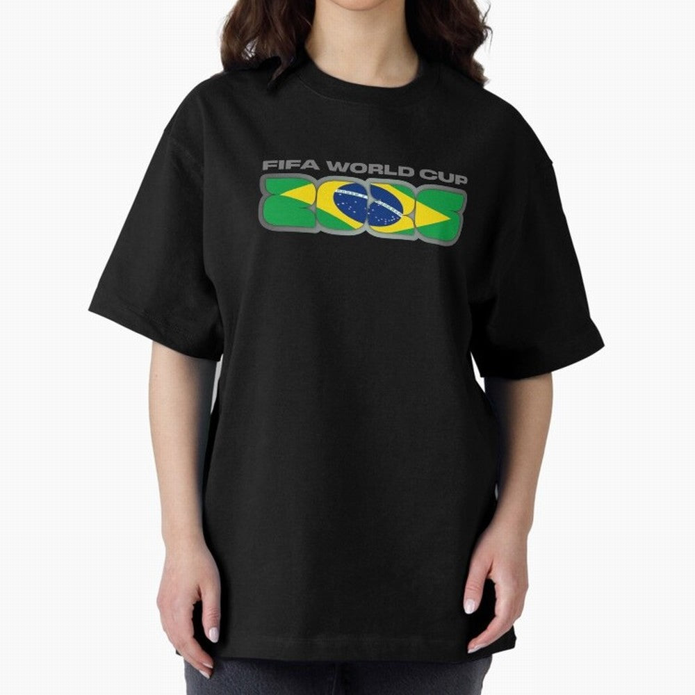 Brazil 2026 Joga Bonito Football Fan Classic T-Shirt Remember Global Football Passion for FIFA World Cup 2026 Group Stage, Centered on Messi and Cristiano Ronaldo, Germany, Championship Spirit, Famous Goals, Roaring Crowds and International