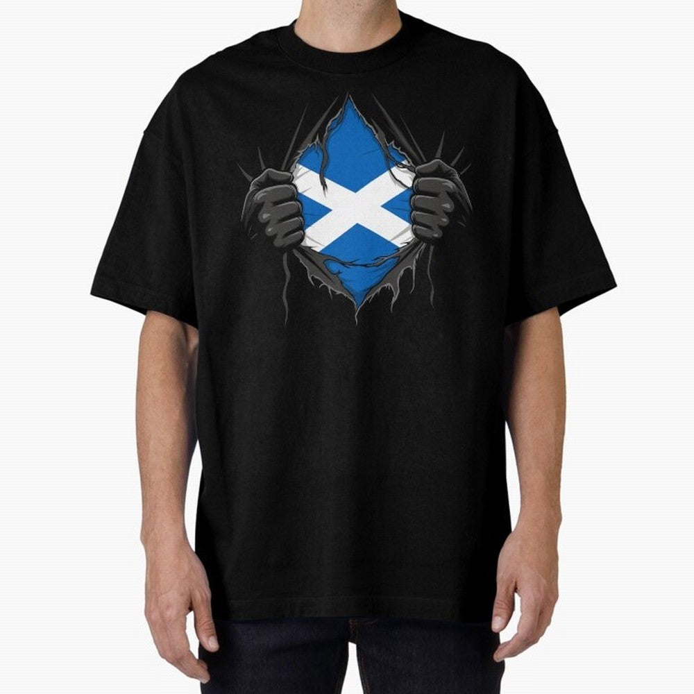 Scotland Flag - National Team Fans Classic T-Shirt Share FIFA World Cup 2026 USA Canada Mexico for Fans of CR7 and Argentina, France and Brazil, Bringing Football Festival Excitement, Trophy Ambitions, Country Rivalries and Star Player Buzz;