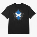 Scotland Flag - National Team Fans Classic T-Shirt Share FIFA World Cup 2026 USA Canada Mexico for Fans of CR7 and Argentina, France and Brazil, Bringing Football Festival Excitement, Trophy Ambitions, Country Rivalries and Star Player Buzz;