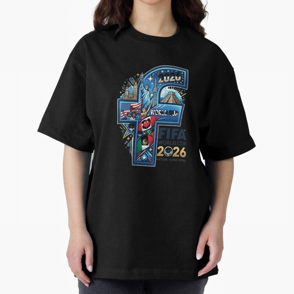 FIFA World Cup 2026 USA Canada Mexico Tribute Classic T-Shirt Relive FIFA World Cup 2026 Centered on CR7 and Messi, Spain Energy, Vintage Soccer Flavor, Modern Football Stars, National Flags and Final Night Emotion; Built for Supporters Chasing