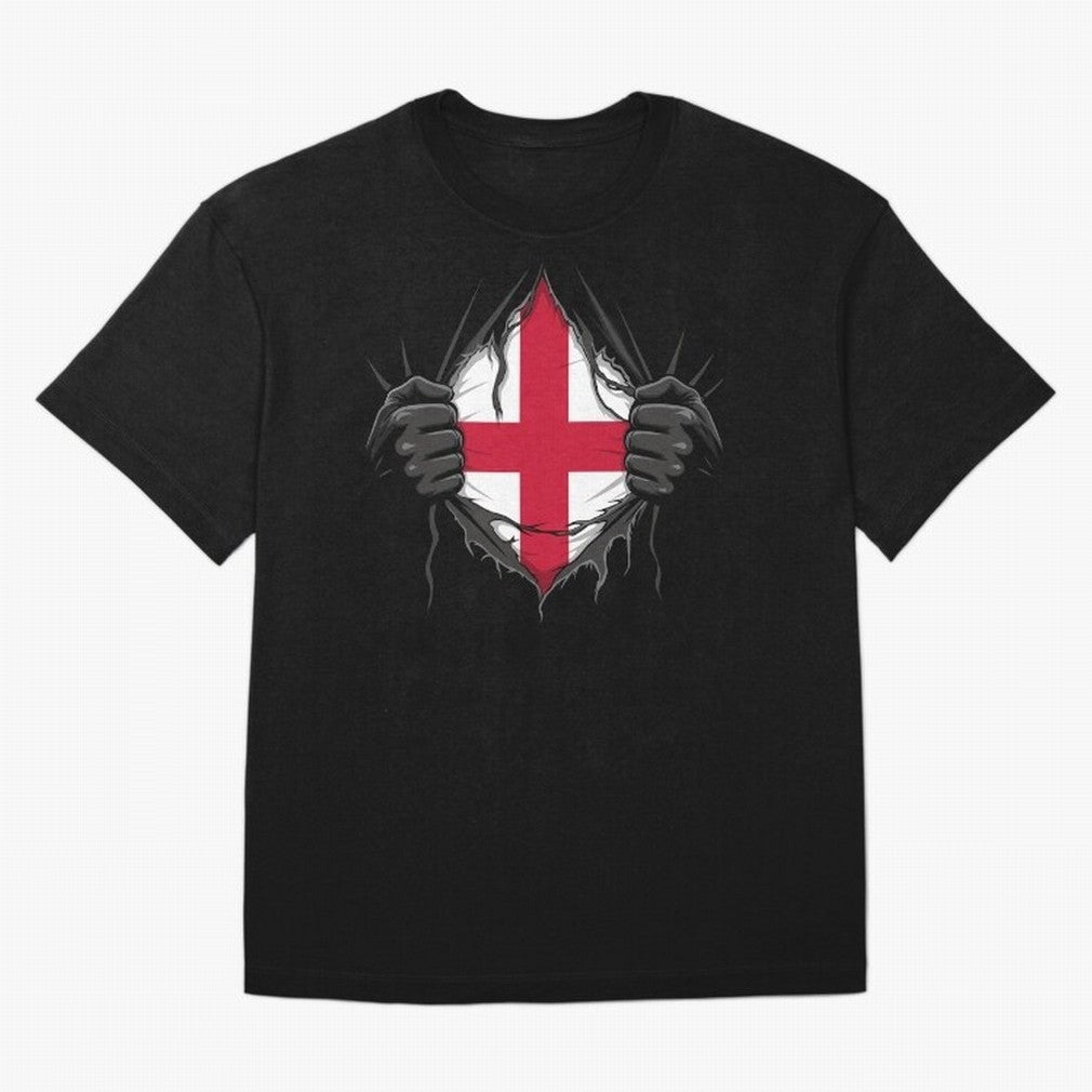 England Flag - National Team Fans Classic T-Shirt Live for the Drama of FIFA World Cup 2026 Spirit, Celebrating Brazil, CR7, Fan Favorite Moments, National Team Passion, Big Match Drama and Soccer History; Perfect for Supporters Who Want Bold