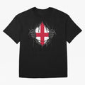 England Flag - National Team Fans Classic T-Shirt Live for the Drama of FIFA World Cup 2026 Spirit, Celebrating Brazil, CR7, Fan Favorite Moments, National Team Passion, Big Match Drama and Soccer History; Perfect for Supporters Who Want Bold