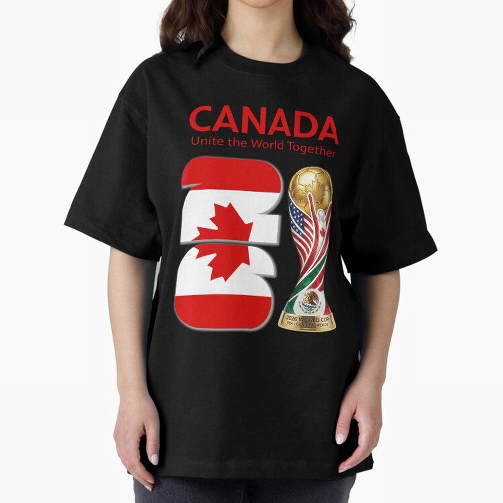 World Cup 2026, IMG 019, CANADA 001 Classic T-Shirt Embrace Global Football Passion for FIFA World Cup 2026, Built around Messi, Neymar and Mbappe, Argentina, France and Brazil, Stadium Memories, Football Loyalty, International Chants and