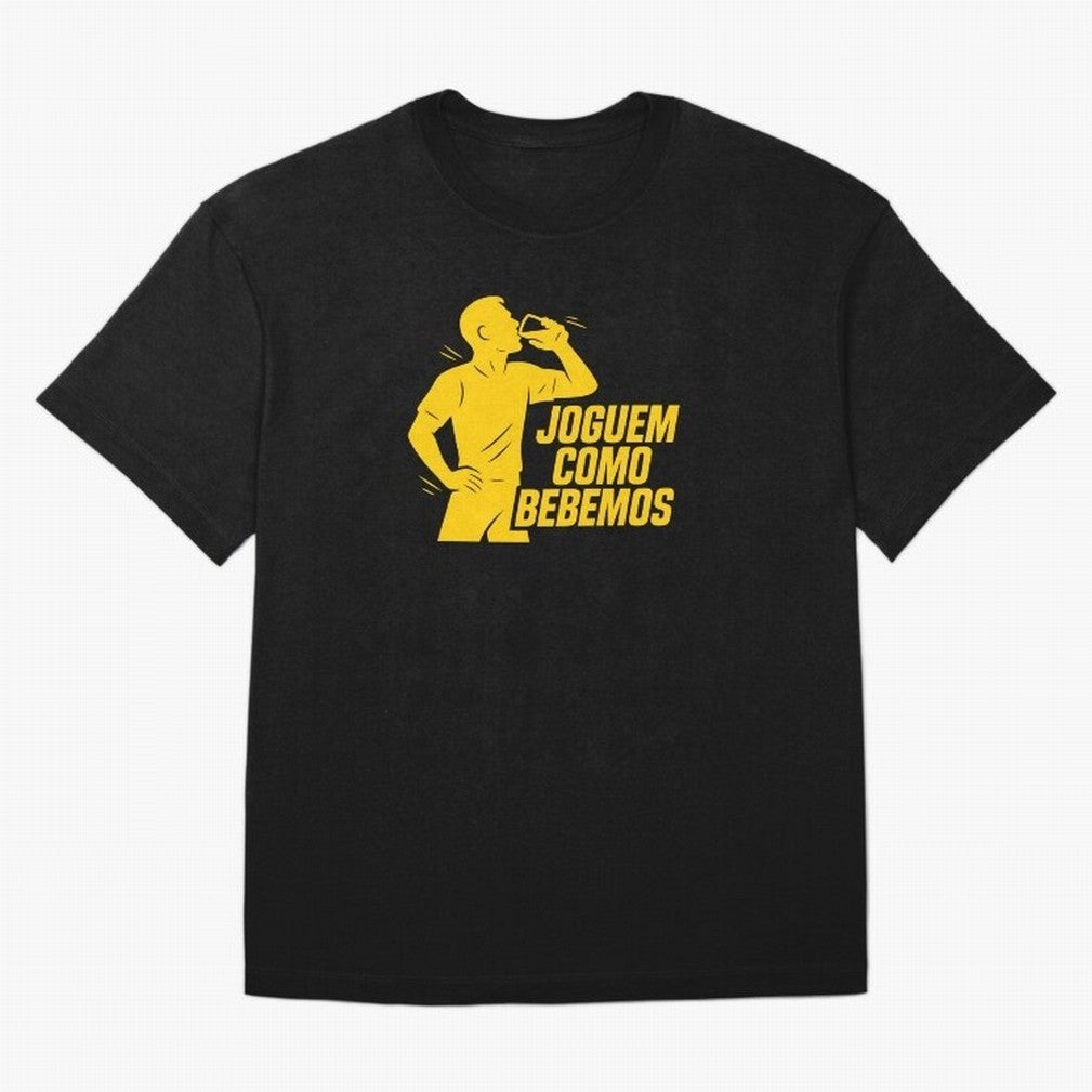 Joguem Como Bebemos Classic T-Shirt Bring a Champion Mindset to Global Football Passion for FIFA World Cup 2026, Featuring Messi, Neymar and Mbappe, Spain, Worldwide Fan Energy, Dramatic Goals, Stadium Lights and Championship Celebrations; Made for