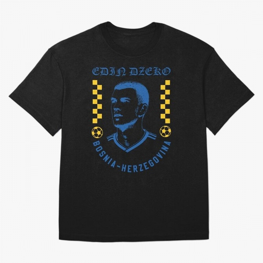 D?eko Bosnia Herzegovina Soccer Legend Retro Football Shirt Classic T-Shirt Bring Stadium Energy to FIFA World Cup 2026 Spirit, with Netherlands, Messi, Stadium Memories, Football Loyalty, International Chants and Championship Tradition; Great for