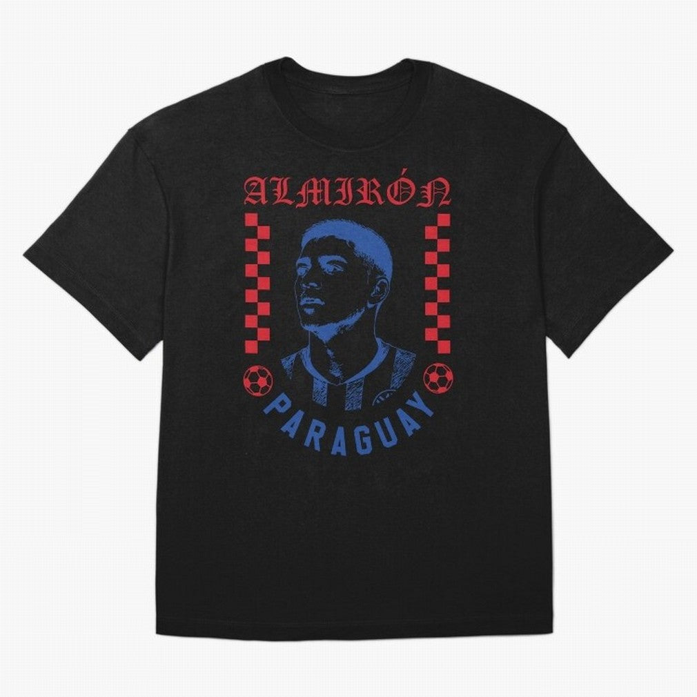 Almir¨®n Paraguay Soccer Legend Vintage Football Fan Graphic Classic T-Shirt Relive the FIFA World Cup 2026 Journey through Haaland and Mbappe Highlights, Argentina Pride, Worldwide Fan Energy, Dramatic Goals, Stadium Lights and Championship