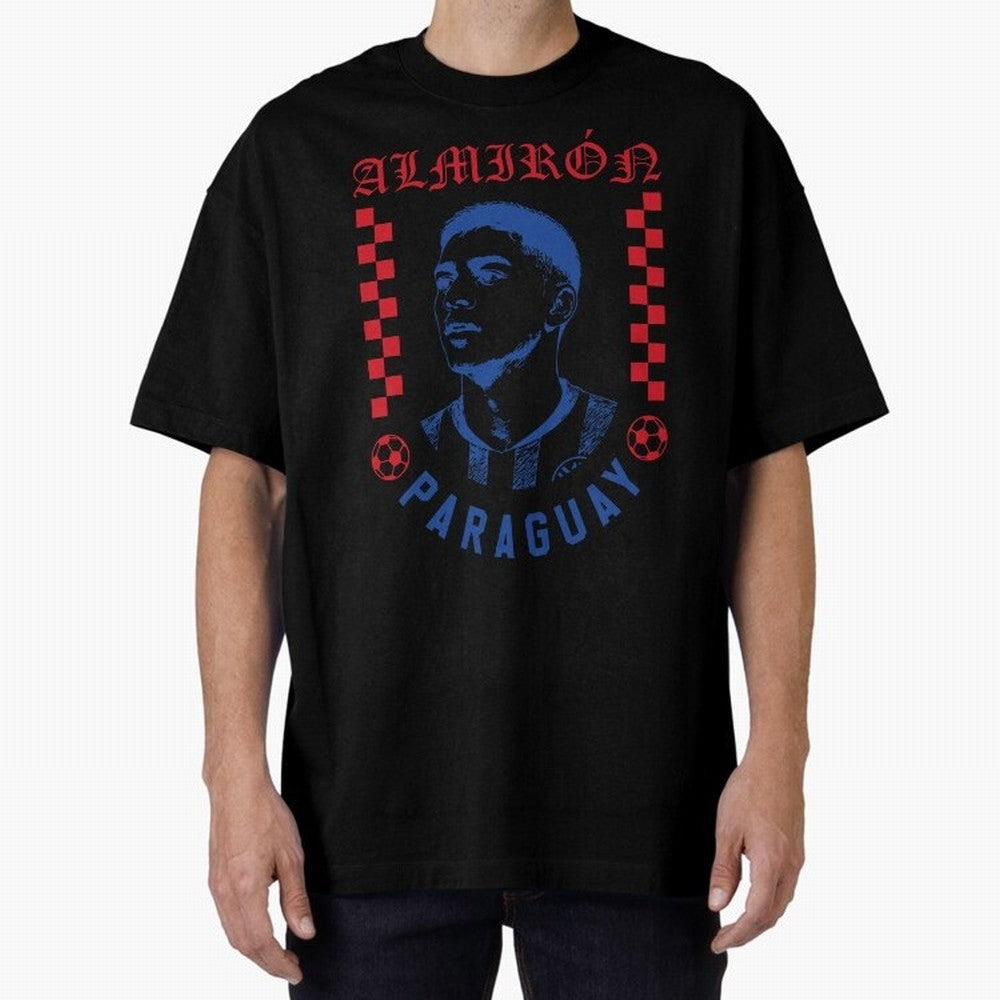 Almir¨®n Paraguay Soccer Legend Vintage Football Fan Graphic Classic T-Shirt Relive the FIFA World Cup 2026 Journey through Haaland and Mbappe Highlights, Argentina Pride, Worldwide Fan Energy, Dramatic Goals, Stadium Lights and Championship