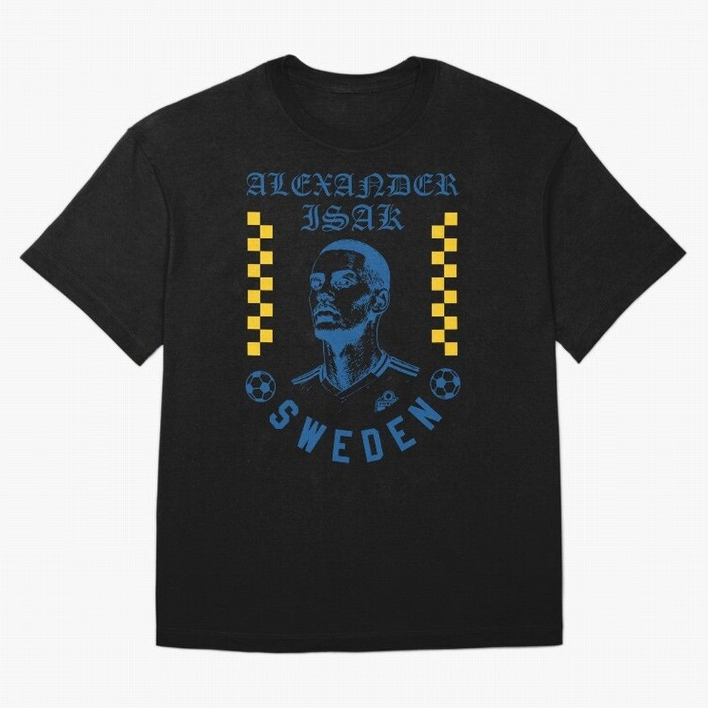 Alexander Isak Sweden Soccer Star Retro Football Fan Design Classic T-Shirt Show Passion for the Stars of FIFA World Cup 2026 Inspired by Messi, Brazil, Portugal and Argentina Energy, Soccer Culture, Superstar Moments, National Team Dreams and