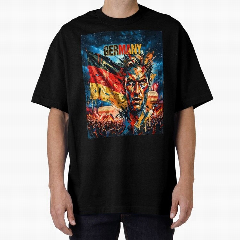 GERMANY FOOTBALL TEAM Classic T-Shirt Bring Stadium Energy to the FIFA World Cup 2026 USA Canada Mexico Journey through Neymar, Haaland and Cristiano Ronaldo Highlights, Argentina, France and Brazil Pride, Retro Football Energy, Iconic Rivalries,