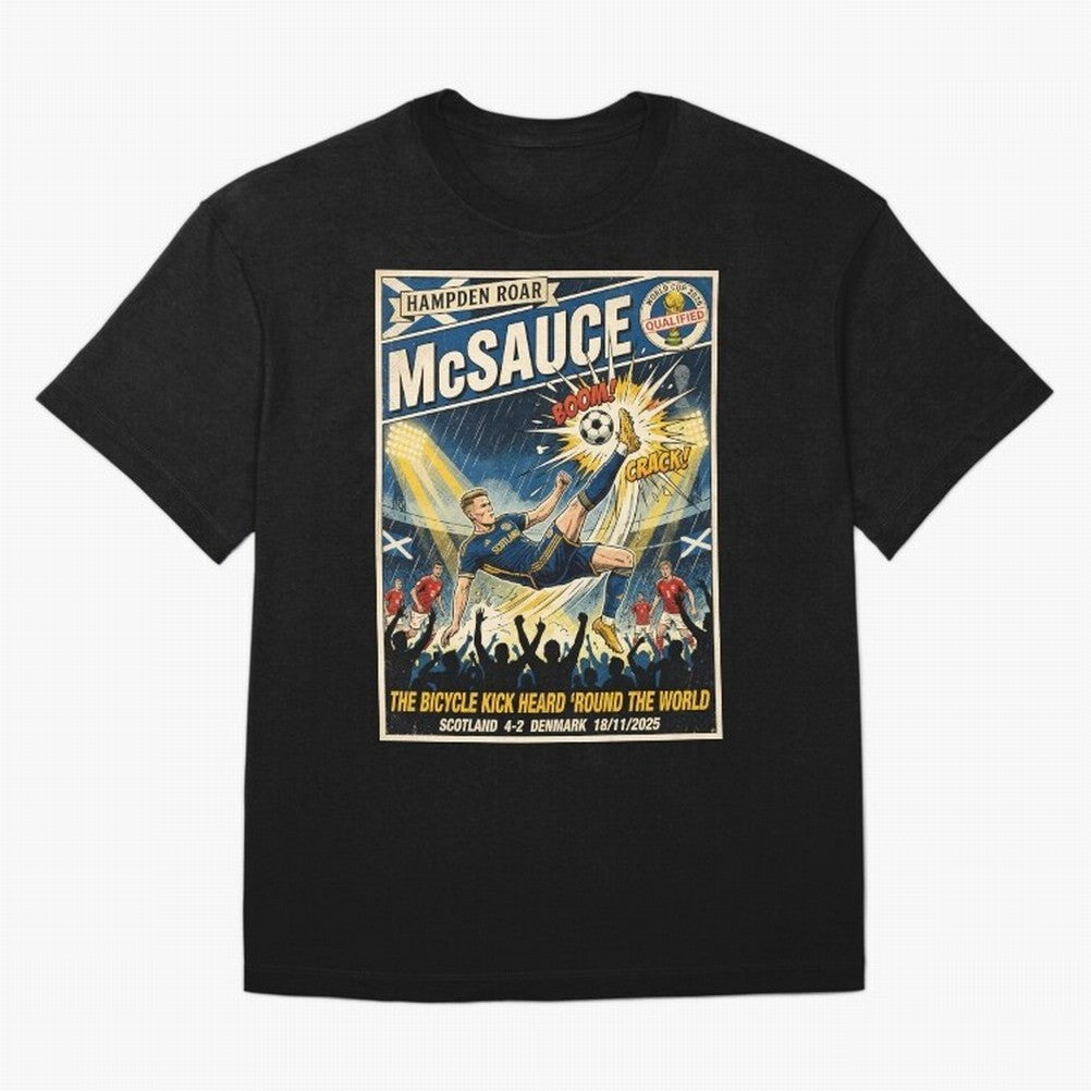 McSauce Goal November 18th 2025 Classic T-Shirt Show Love for Legendary Goals in Global Football Passion for FIFA World Cup 2026 Group Stage, Connected to CR7 and Messi, France, Champion Mindset, Group Stage Buzz, Knockout Tension and Passionate