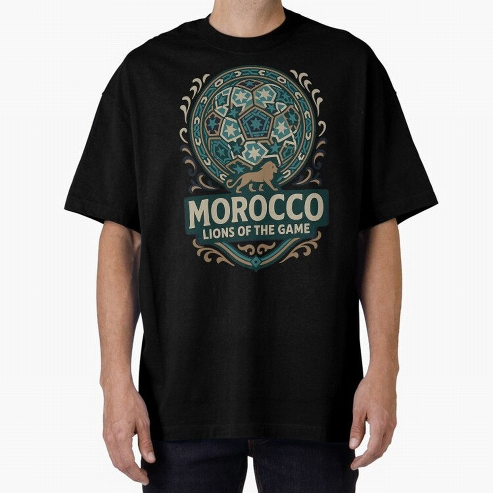 Morocco Lions Of The Game Classic T-Shirt Showcase FIFA World Cup 2026 USA Canada Mexico Spirit, Connected to England, Mbappe and Neymar, Stadium Memories, Football Loyalty, International Chants and Championship Tradition; Ideal for Fans Who Follow