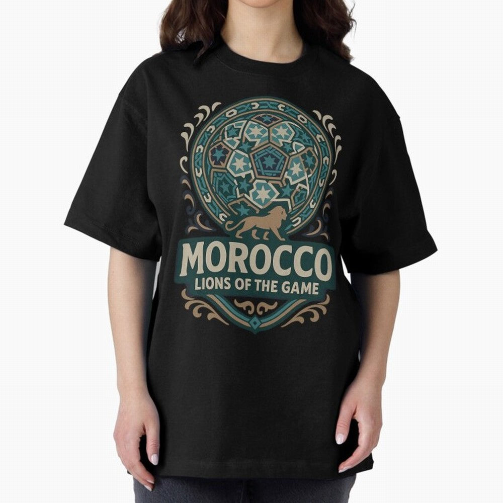 Morocco Lions Of The Game Classic T-Shirt Showcase FIFA World Cup 2026 USA Canada Mexico Spirit, Connected to England, Mbappe and Neymar, Stadium Memories, Football Loyalty, International Chants and Championship Tradition; Ideal for Fans Who Follow