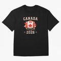 Front Print Canada Soccer World Cup 2026 - Canadian Fan Gift T-Shirt_84561562 Classic T-Shirt Elevate the FIFA World Cup 2026 USA Canada Mexico Journey through Messi Highlights, Spain Pride, Supporter Pride, Iconic Celebrations, Legendary Names and