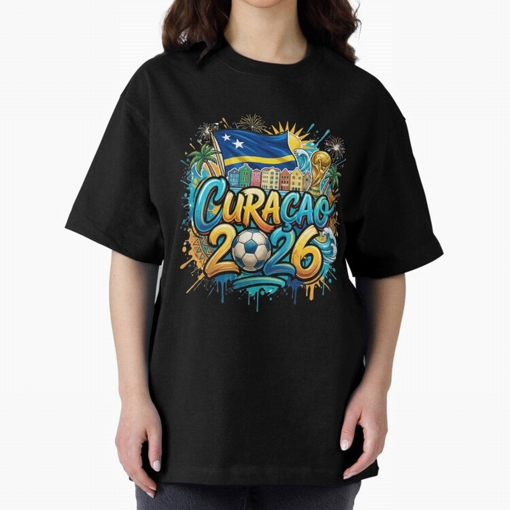 Curacao World Cup 2026 Football Legacy Classic T-Shirt Fuel Your Fan Pride for Match Day Hype around FIFA World Cup 2026, Mbappe, Spain and Netherlands, Football Festival Excitement, Trophy Ambitions, Country Rivalries and Star Player Buzz; Great