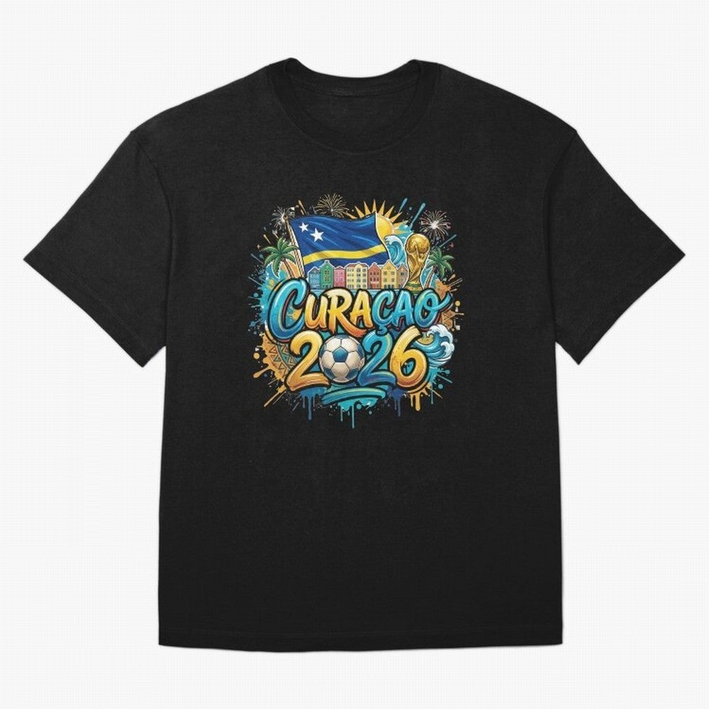 Curacao World Cup 2026 Football Legacy Classic T-Shirt Fuel Your Fan Pride for Match Day Hype around FIFA World Cup 2026, Mbappe, Spain and Netherlands, Football Festival Excitement, Trophy Ambitions, Country Rivalries and Star Player Buzz; Great