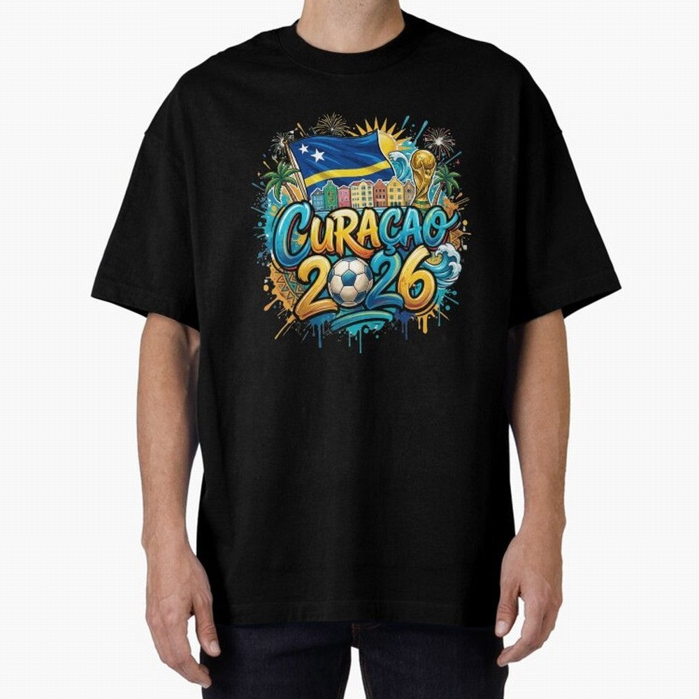 Curacao World Cup 2026 Football Legacy Classic T-Shirt Fuel Your Fan Pride for Match Day Hype around FIFA World Cup 2026, Mbappe, Spain and Netherlands, Football Festival Excitement, Trophy Ambitions, Country Rivalries and Star Player Buzz; Great