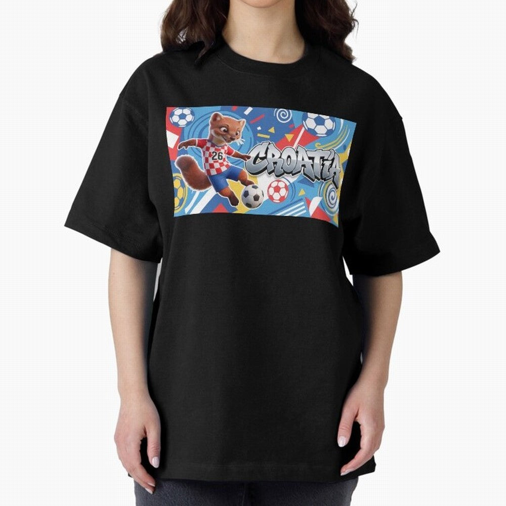 World Cup 2026 Croatia Soccer Team Fan Art Classic T-Shirt Get Ready for the FIFA World Cup 2026 Journey through Mbappe and Neymar Highlights, Brazil, Portugal and Argentina Pride, Football History, Final Match Energy, Crowd Noise and Once in a